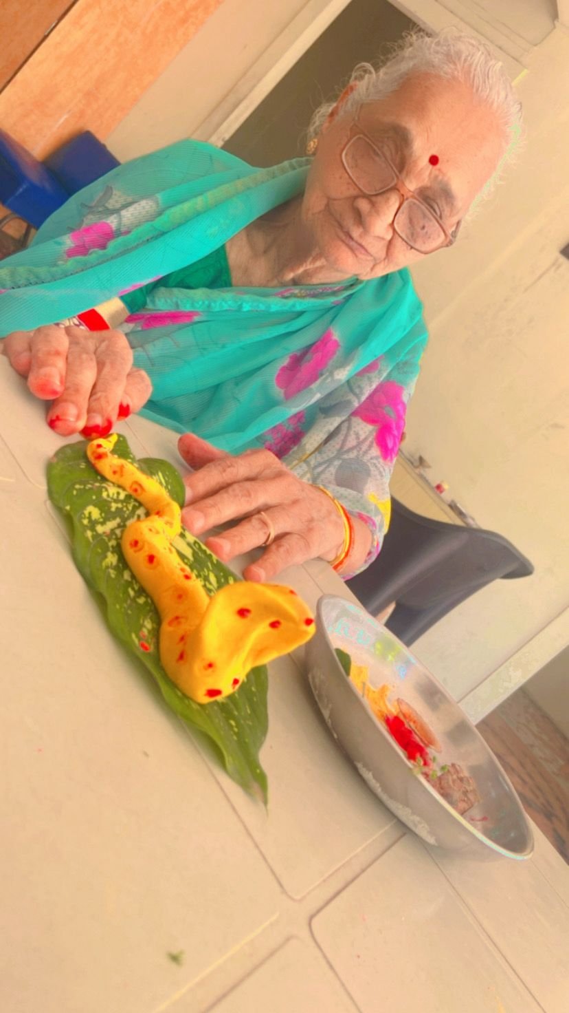 Elderly Enjoying Hobbies